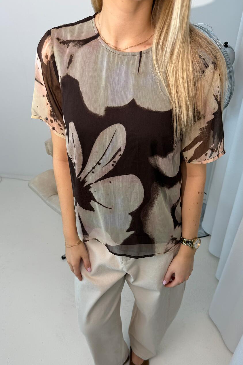 Vilovisa t-shirt - Coffee Bean